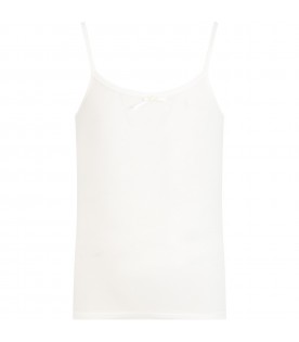 Ivory tank top for girl
