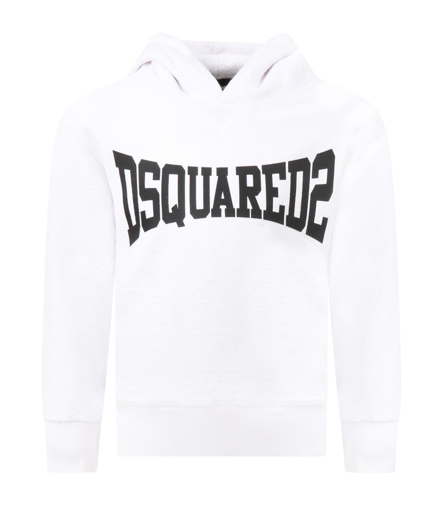 Dsquared2 White sweatshirt for boy with logo