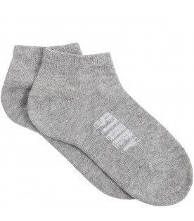 Grey socks for kids