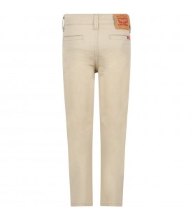 Beige ''Chino'' trousers for boy