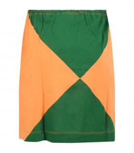 Multicolor skirt for girl