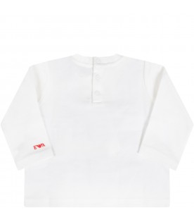 White T-shirt for babyboy