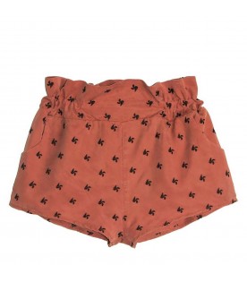 Orange shorts for babygirl