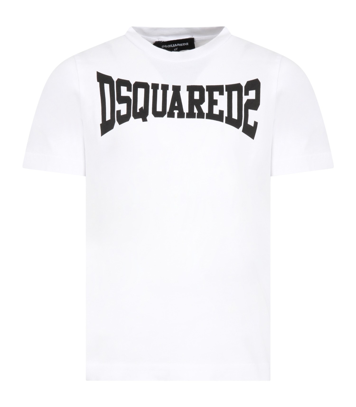 Dsquared2 White t-shirt for boy with logo
