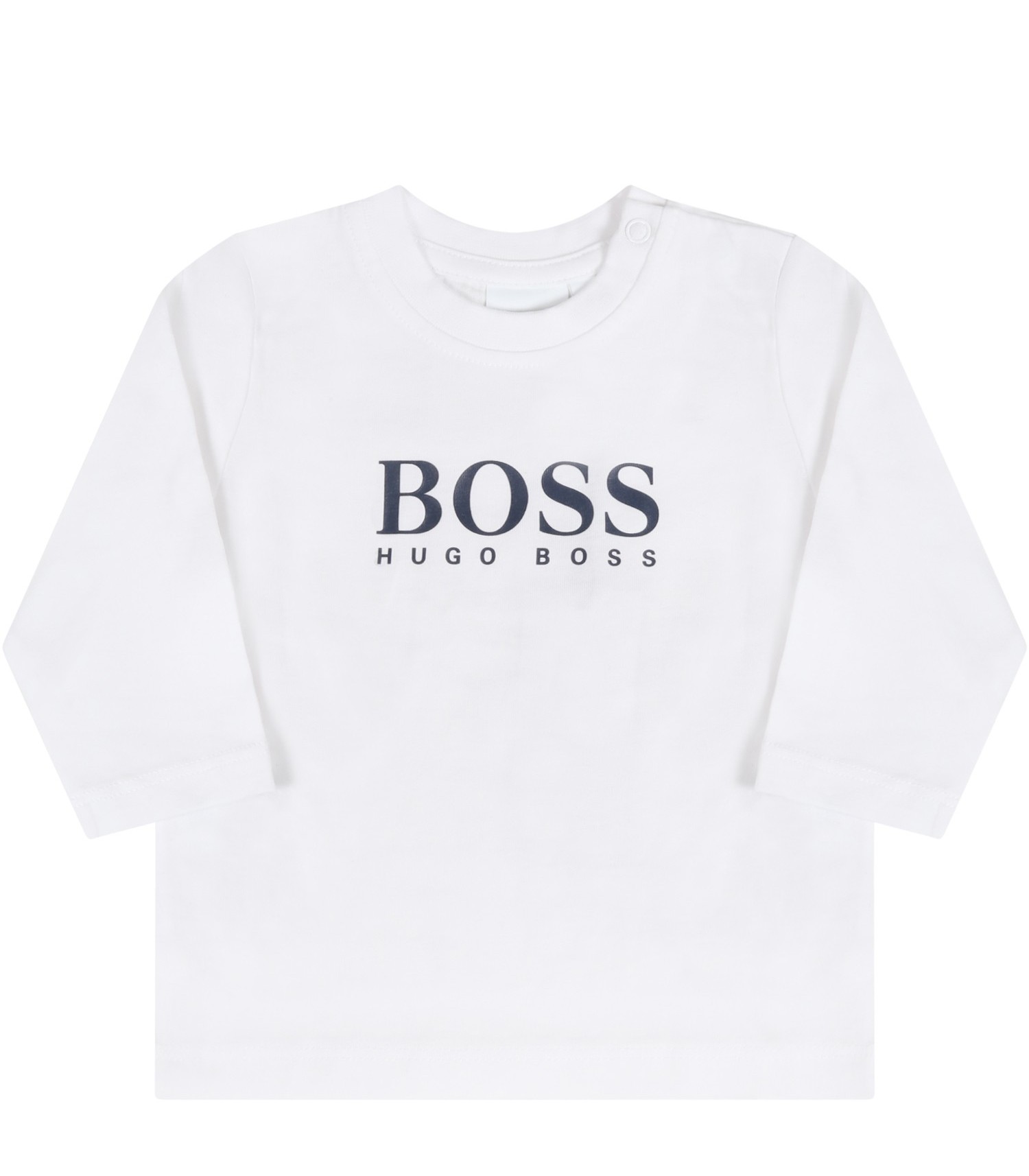 BOSS T-Shirt en Coton avec Logo Layette