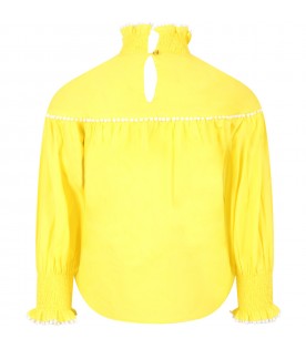 Yellow blouse for girl