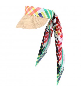 Multicolor visor for girl