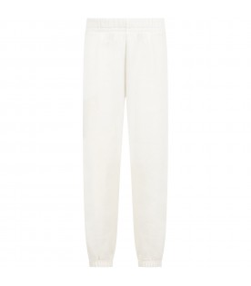 Ivory sweatpants for girl