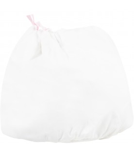 White bag for baby girl