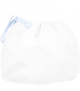 White bag for baby boy