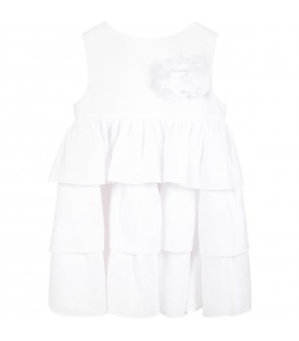 Vestito bianco per neonata