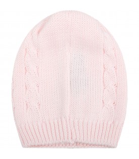 Pink hat for babygirl