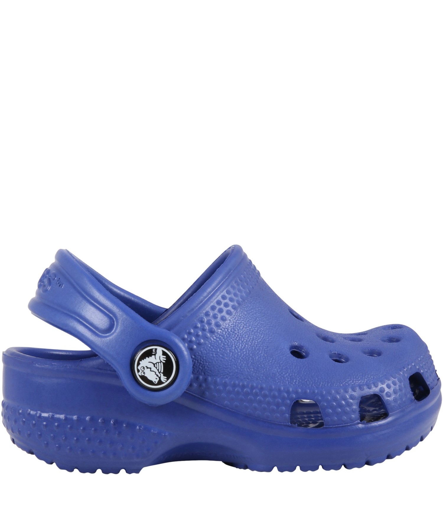 Crocs Blue sabot for baby with logo - CoccoleBimbi