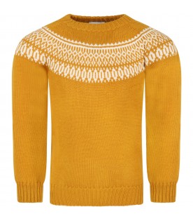 Yellow sweater for kids