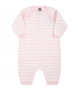 Multicolor babygrow for baby girl