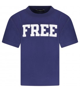 Purple T-shirt for kids
