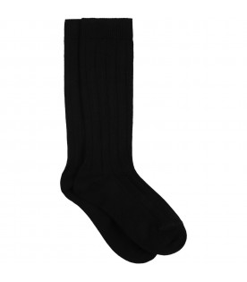 Black socks for kids