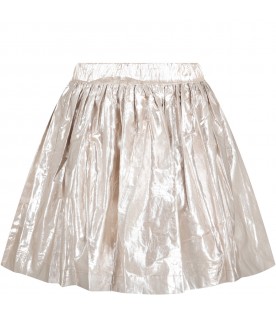 Gold skirt for girl