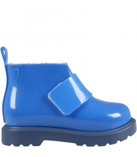 Blue boots for boy