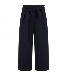 Blue trousers for girl