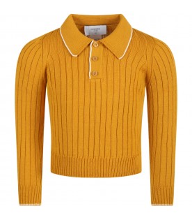 Yellow sweater for kids