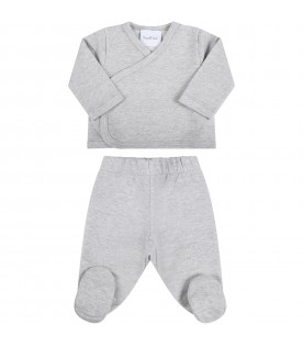 Completo grigio per neonati