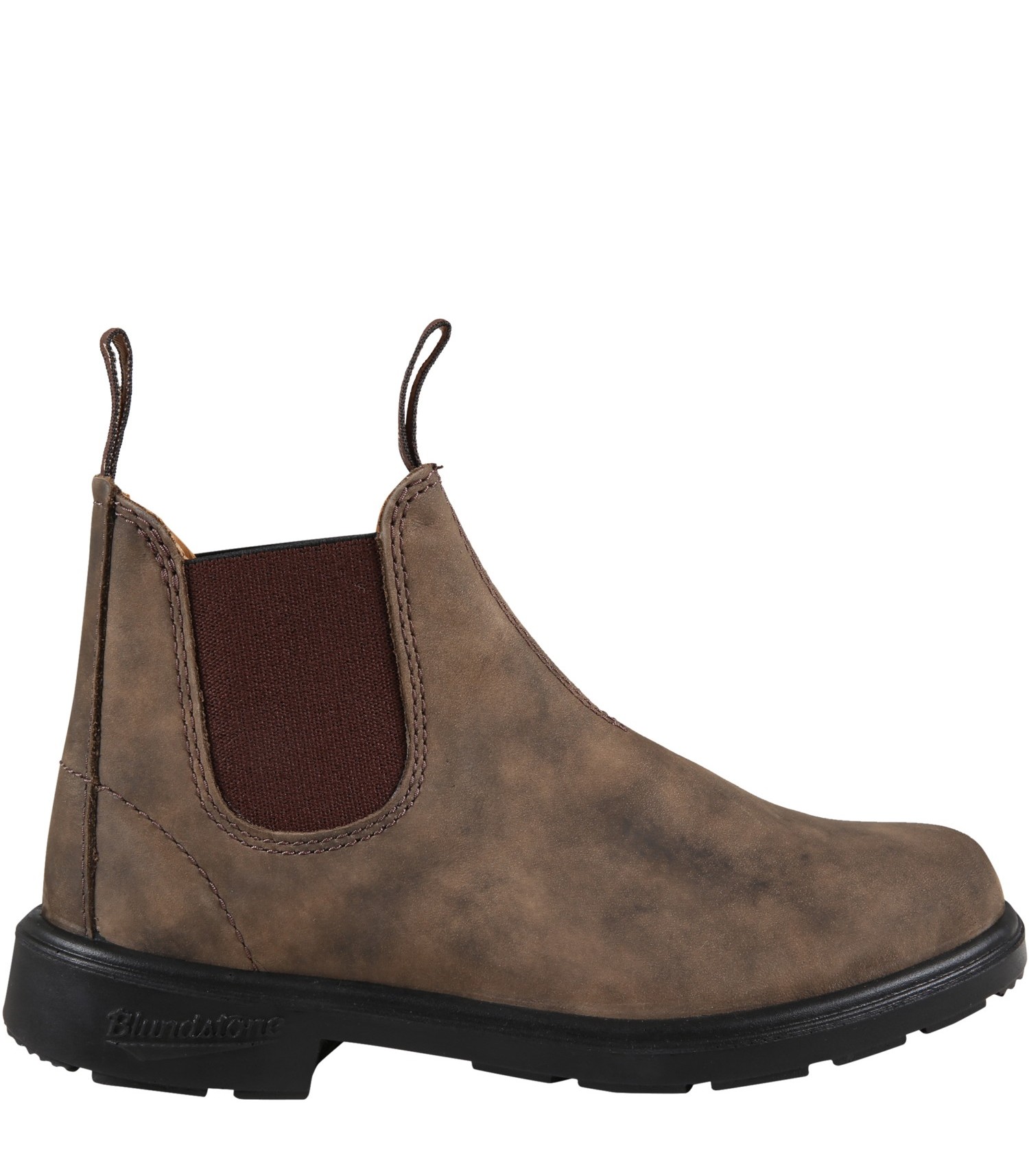 Blundstone Brown boots for boy with logo - CoccoleBimbi