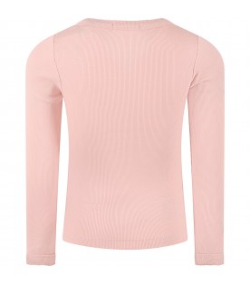 Pink T-shirt for girl
