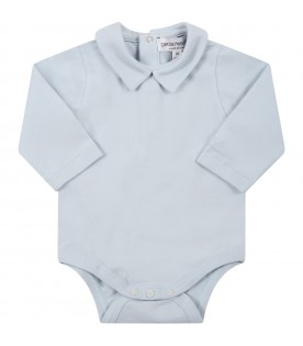 Light-blue set for baby boy with eagles