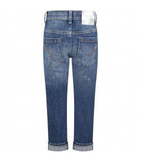 Light-blue ''Suire'' jeans for girl