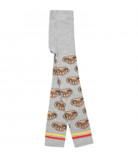 Gray tights for kids with E.T.