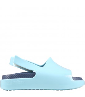 Light-blue sandals for kids