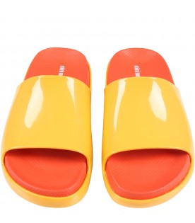 Sandali arancioni per bambini