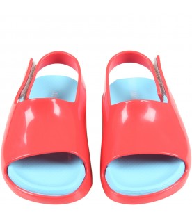 Red sandals for kids