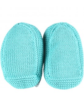 Teal baby-bootee for baby kids