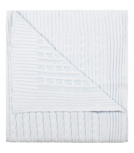 Light-blue blanket for baby boy