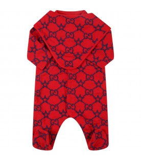Red set for baby boy with  double GG