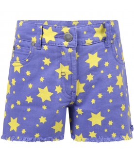 Bluee short for girl with stars