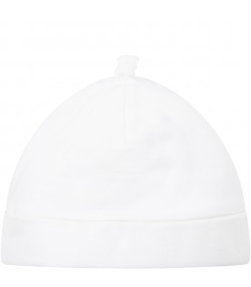 White hat for baby boy