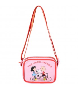 Pink bag for girl with Peanuts