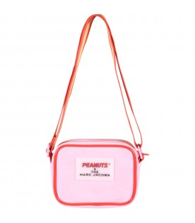 Pink bag for girl with Peanuts