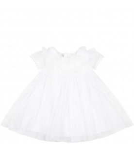 White dress  for baby girl