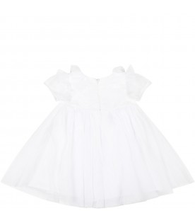 White dress  for baby girl