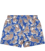Kenzo Kids Blue swimshort for boy with tigers