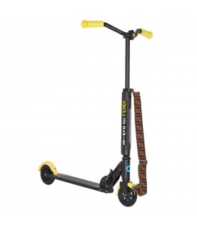 Black scooter for kids with double FF