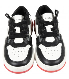Multicolor sneakers for boy with logo
