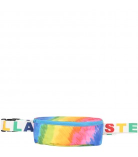Multicolor belt-bag for kids with logo