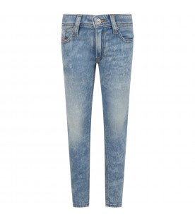 Light-blue ''Sleenker'' jeans for boy