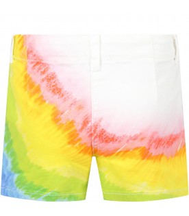 Multicolor shorts for girl