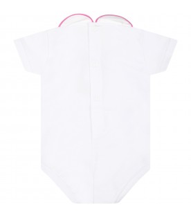 White body for baby girl with purple details